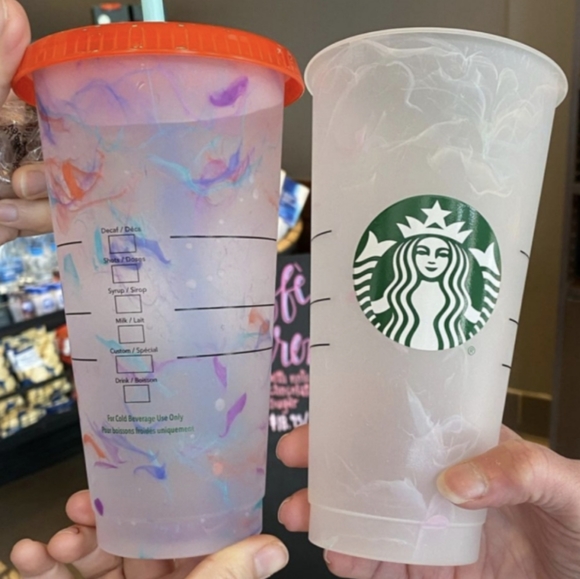 ❗Starbucks Confetti Color-Changing Reusable Cold Cup with Straw❗ - Picture 2 of 5